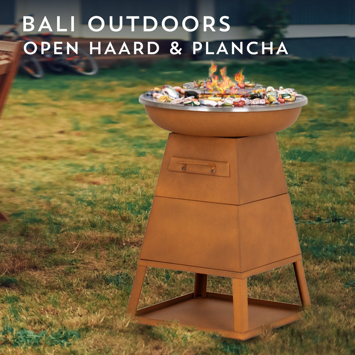 Bali Bali OUTDOORS 3-in-1 Grillring - afbeelding 2