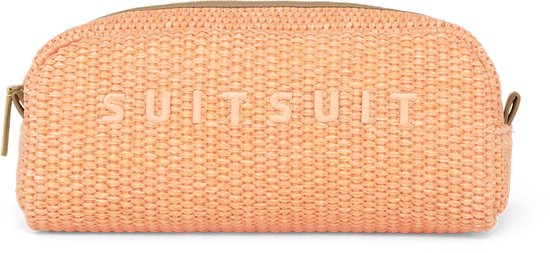 SUITSUIT Toilettas dames - Luxe make up organizer - Stijlvolle toilettas - Elegante make up etui - Fusion Toilettassen - Oranje