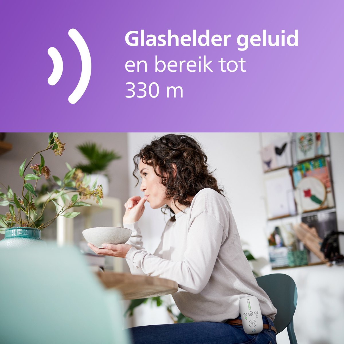 Afbeelding 2 van Philips Avent SCD503/26 - Babyfoon met DECT-verbinding