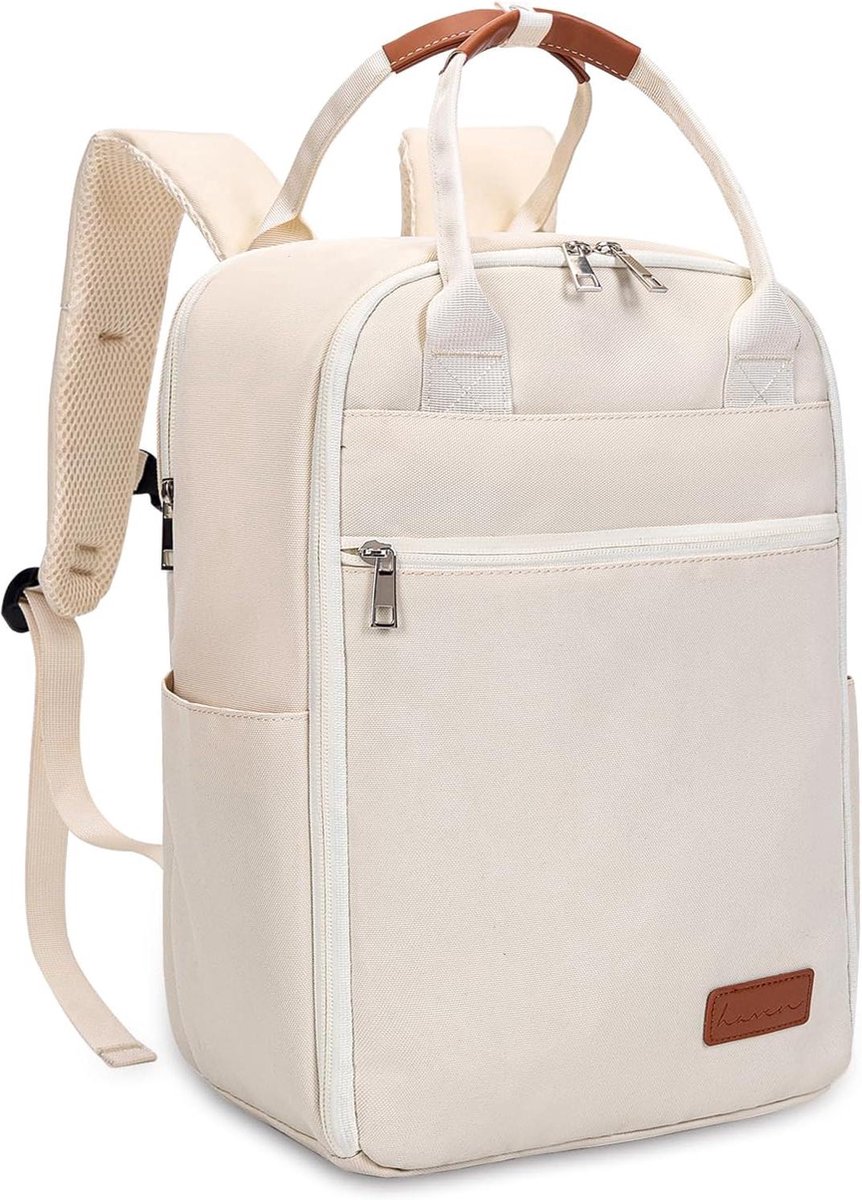 Handbagage tas Beige - perfecte cabine grootte - 1 stuk - 45x36x20 cm