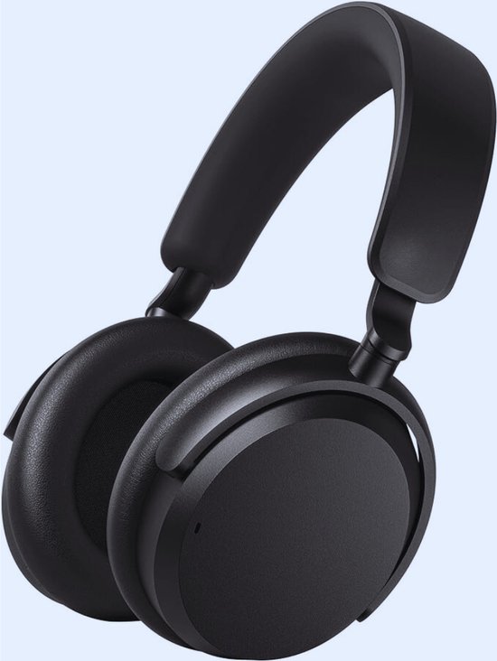 Sennheiser ACCENTUM Draadloze Bluetooth-hoofdtelefoon - 50 uur batterijduur, audio, hybride ruisonderdrukking (ANC), comfort de hele dag en heldere spraakopname voor oproepen, wit