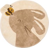 Little Dutch Tapis Lapin avec Abeille 110 x 110 cm