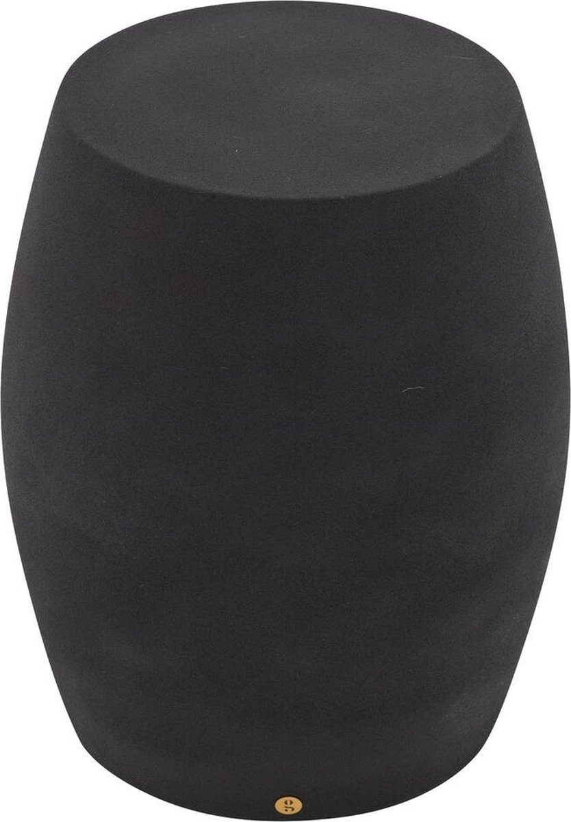 Goossens Liv Bijzettafel - Metaal - 40 x 49 x 40 cm - Rond