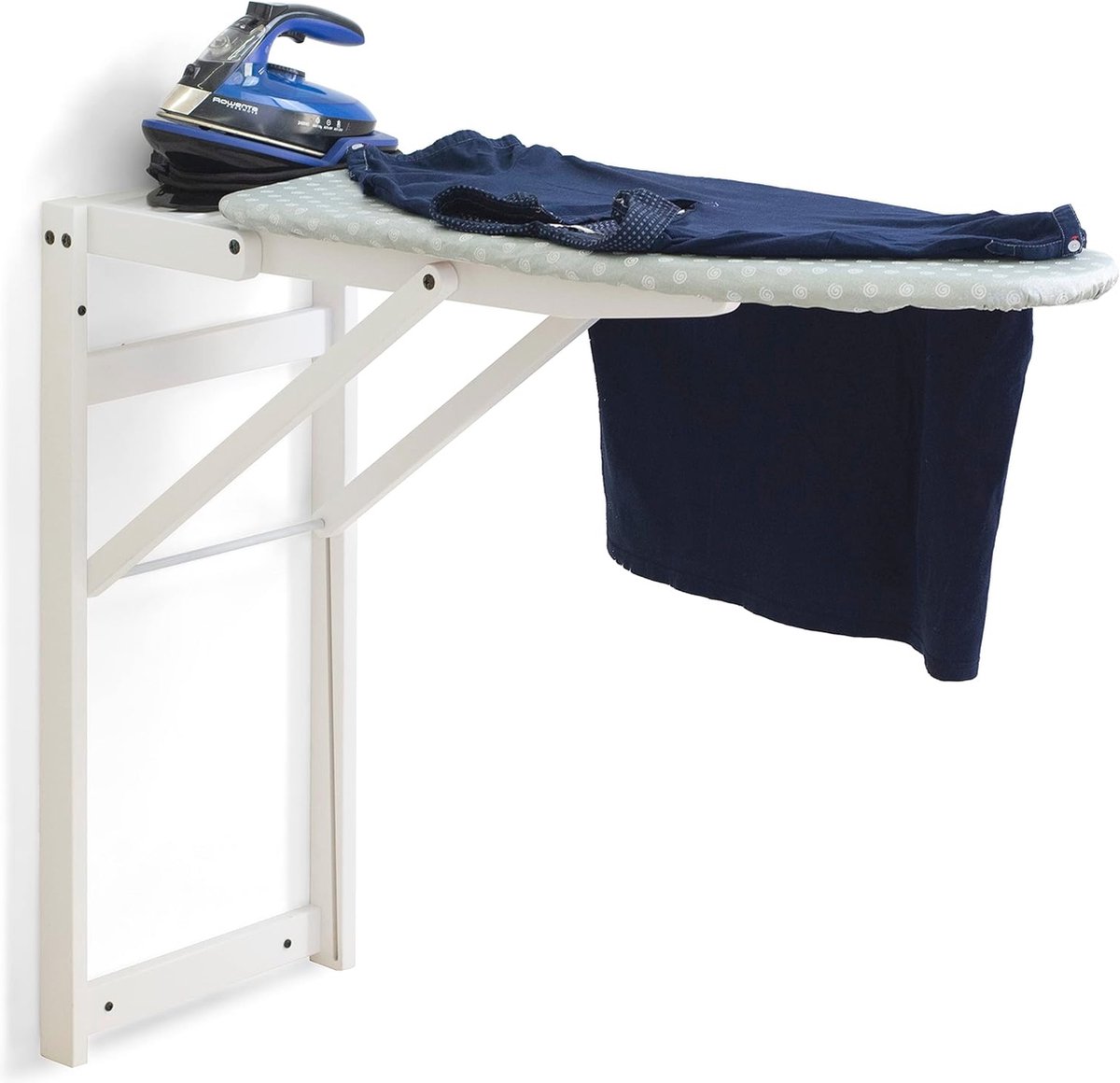 Goedkoopste Wandstrijkplank van Massief Beukenhout - Sluitbaar en Ruimtebesparend