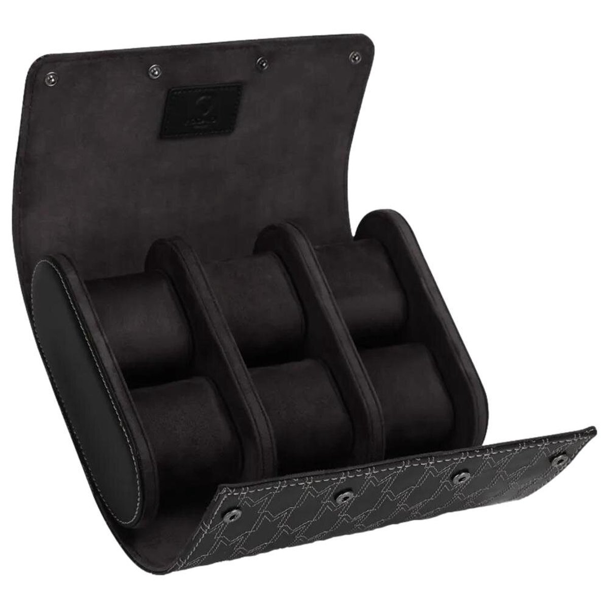 Modalo - 310611 - Uhrenrolle voor 6 Horloges - zwart - Optimus