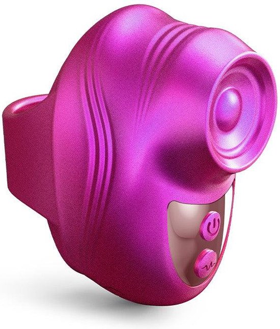 Love to Love - Kisscoll - Vibromasseur doigt avec fonction tapotement -  Rose nacre | bol
