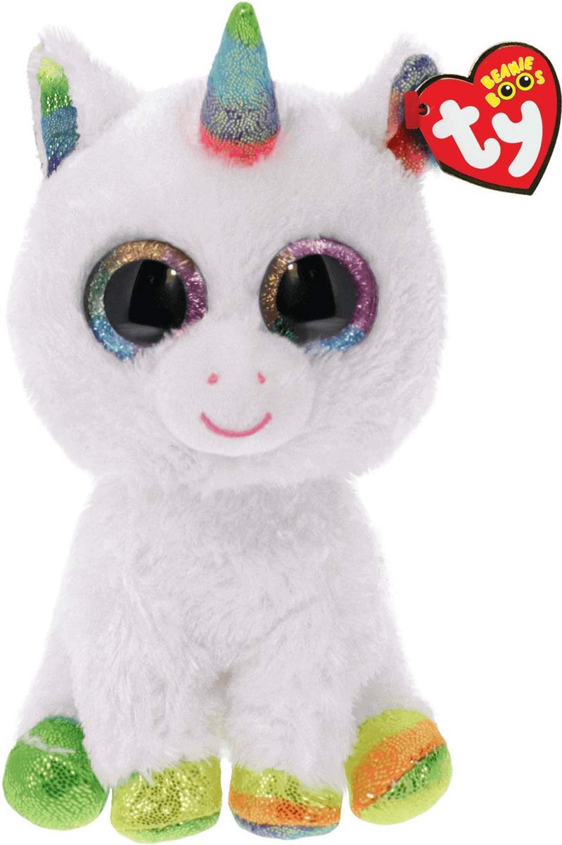 Ty - Knuffel - Beanie Boos - Pixy Unicorn - 15cm — afbeelding 2
