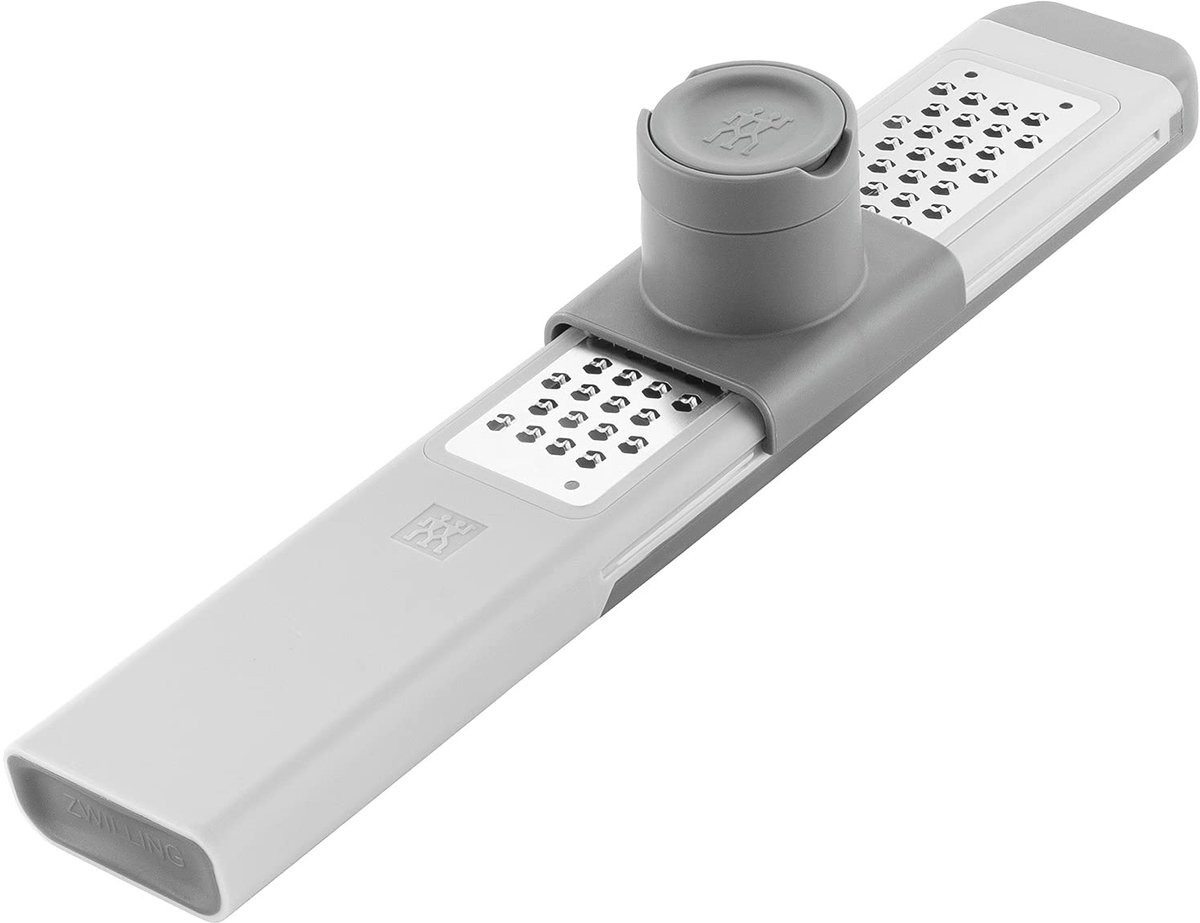 ZWILLING 36610-002-0 handmatige rasp & spiraalsnijder Vlakke rasp Grijs