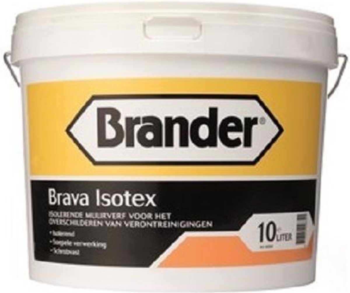 Brander Brava Isotex Wit 10 Liter | bol.com