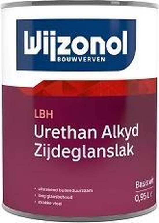 Wijzonol LBH Urethan Alkyd Zijdeglanslak RAL 7016 Antracietgrijs 1 Liter |  bol.com