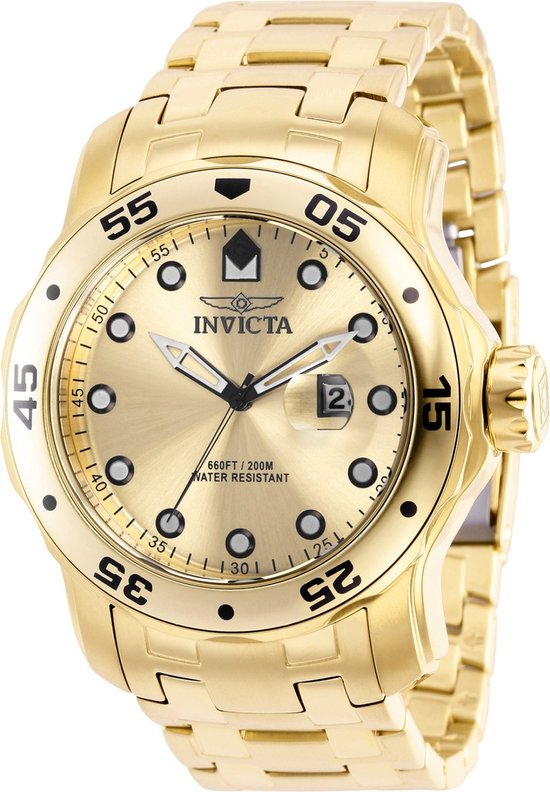 Invicta Grand Diver 49146 Heren Horloge - Quartz Uurwerk - Roestvrij Staal met grijze Wijzerplaat - 52mm van € 354,00 - op Invicta Grand Diver 49146 Heren Horloge - Quartz Uurwerk - Roestvrij Staal met grijze Wijzerplaat - 52mm van € 354,00 - op