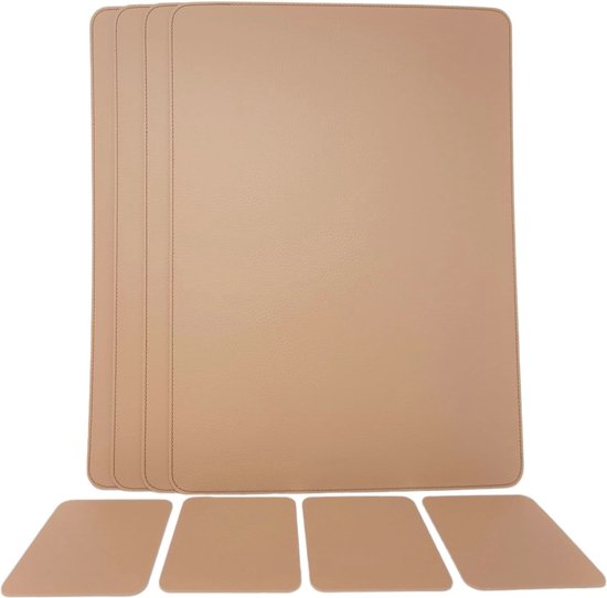 De Leermakers | leren onderzetters en placemats
