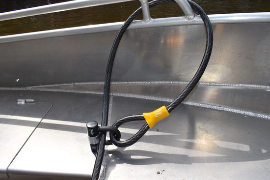 VINZ Kibo Kabelslot ART Keurmerk - 3 Meter Lang - VBV & CCV Goedgekeurd Bootslot Verzekering - Multifunctioneel - 20mm Dikke Kabel - 300cm van VINZ — afbeelding 2