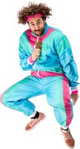 80s Retro Trainingspak Manic Mark Kostuum