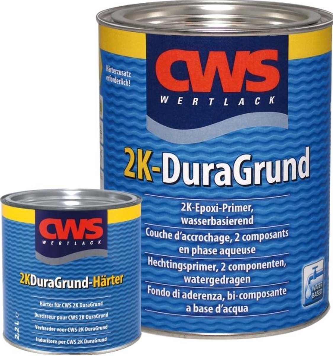 Cws Wertlack Duragrund 2K - 2 l - Wit
