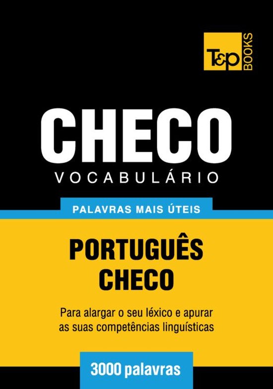 Vocabulário Português-Checo - 3000 palavras mais úteis - cover