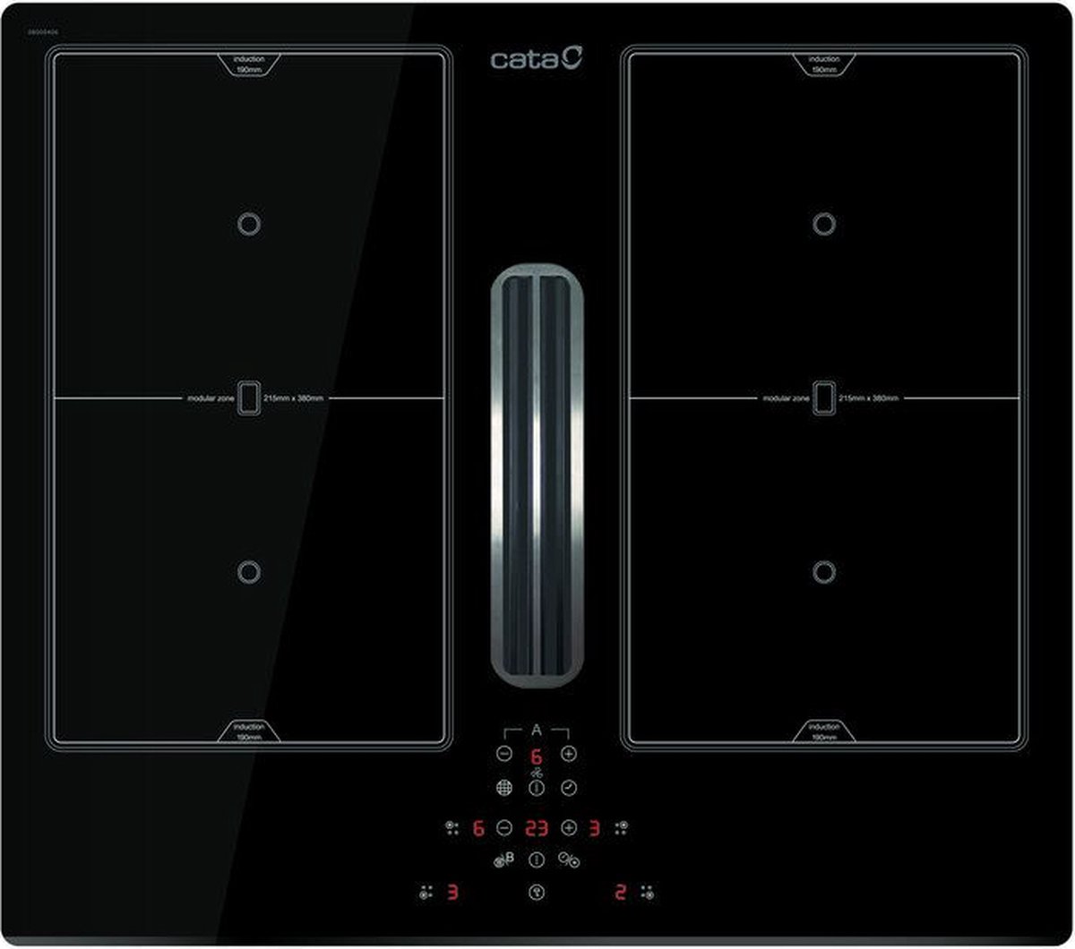 Inductiekookplaat Cata AS600 60 cm 59 cm