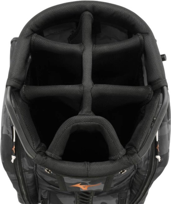 Mizuno BR-D3C Cartbag 2024 - Zwart Camo Koper van Mizuno — afbeelding 2