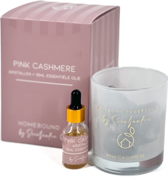 Cristal Geur avec 15 ml d'huile essentielle 'Ambre de velours'