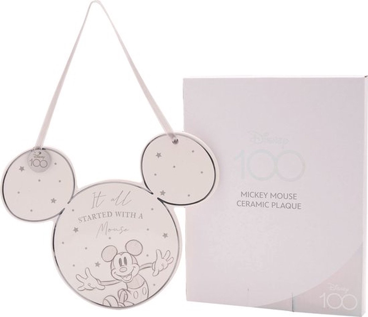 Disney 100 Mickey Mouse Wandbordje