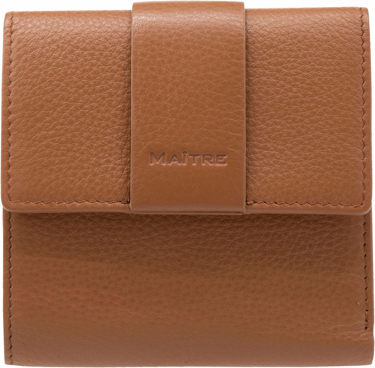 Maître Leren Portemonnee Kirschroth Dalene Wallet SQ5F Camel Terracotta