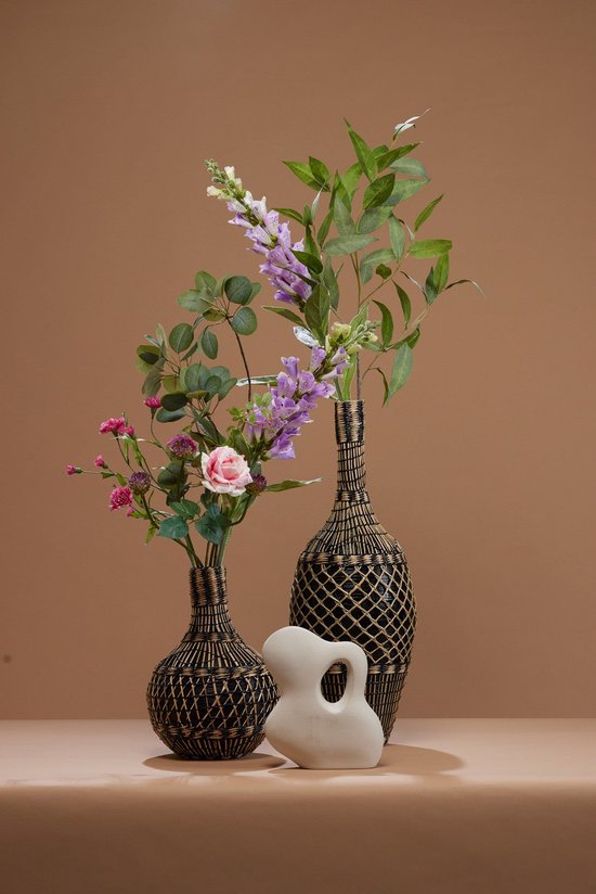 Emerald - Fleur artificielle Foxglove 92cm rose - Plantes artificielles pour l'intérieur