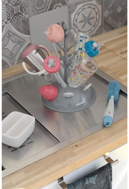 Baby Fles Droogrek Fles Droogrek Fles Stand Baby Opvouwbare Baby Droogrek Organizer Voor Flessen En Accessoires Fles Opvangbakken Rack