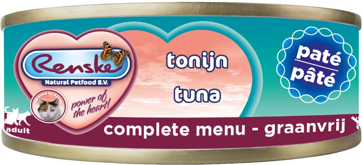 Renske Renske Kat Adult Verse - Tonijn - Kattenvoer - 24x70 gr