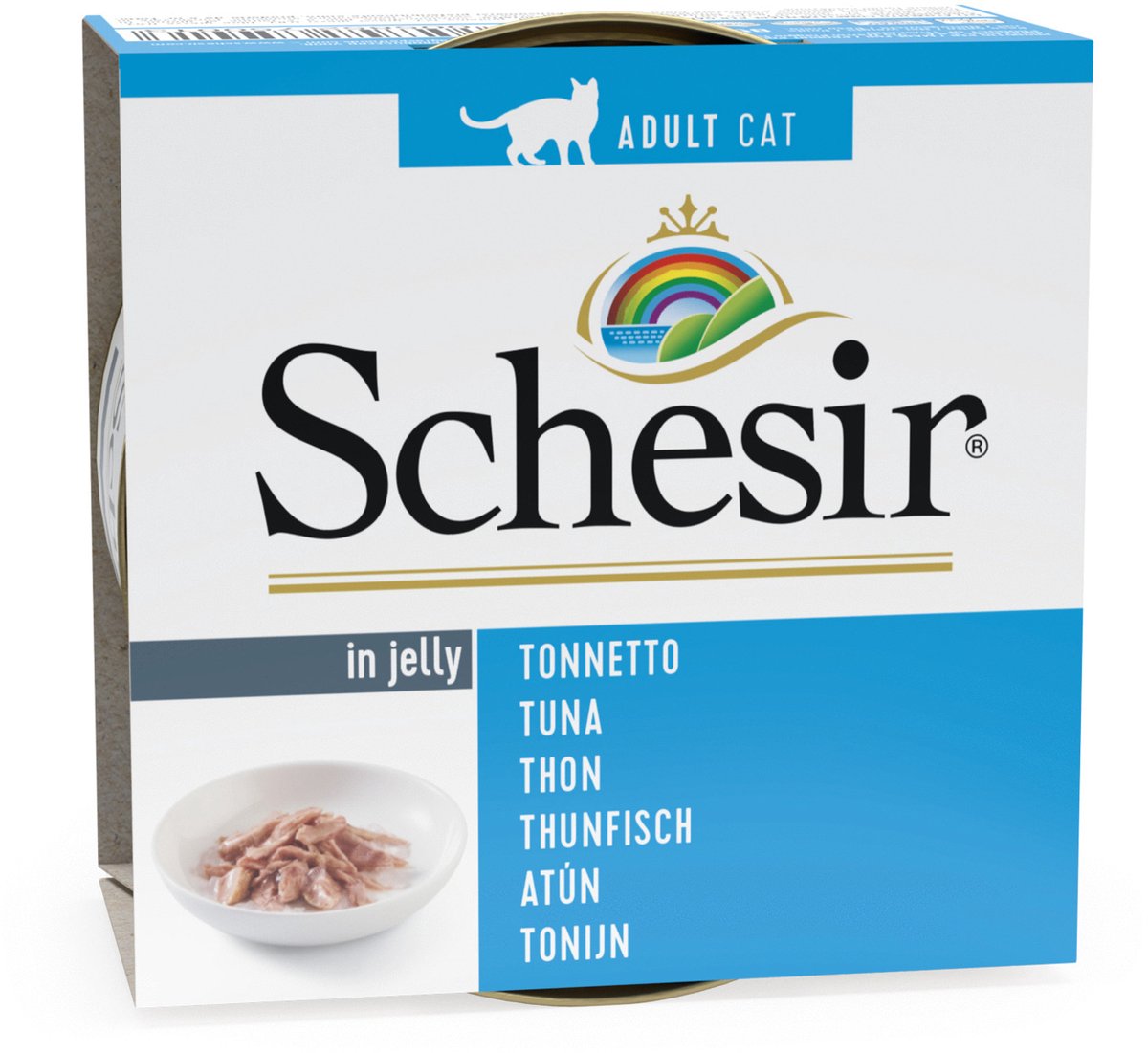 Schesir Kat Tonijn 85 gr - 14 stuks