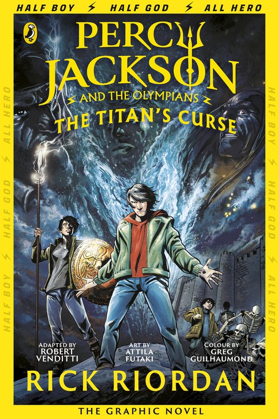 Percy Jackson & Titans Curse Graphic Nov - cover