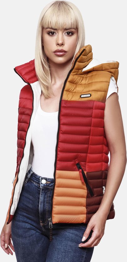 Navahoo Shadaa Multikulti Bodywarmer Femme - Rouge - XS