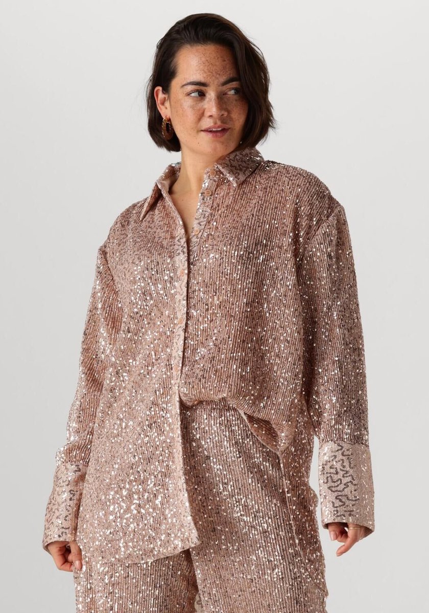 Studio Amaya Disco Dames - Jurken - Brons - Maat M