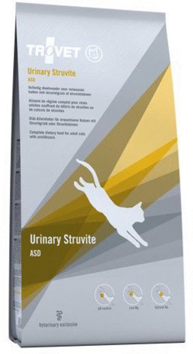 3kg Urinary Struvite ASD Trovet Kattenvoer