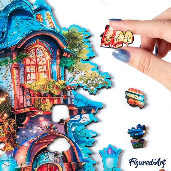 Fotopuzzel hout - 54 stukjes liggend - Personaliseer alles