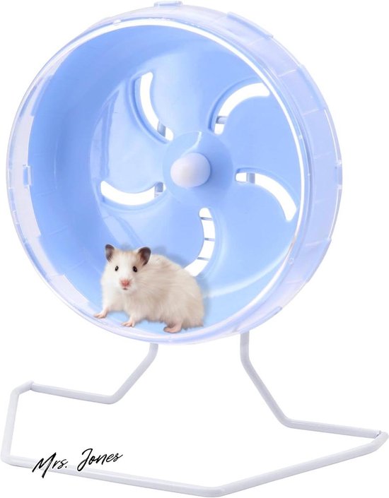 Foto: Mrs jones premium hamster loopwiel oefenwielen stil plastic racespeelgoed loopband voorkomt depressie