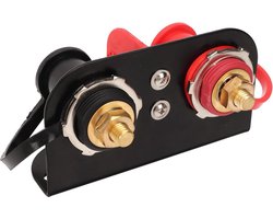 Batterijterminal 250A M10x2 - Handig te gebruiken - Terminal Relocation Kits - Snel en eenvoudig opladen - UTV ATV Trucks RV Tractor Boot .