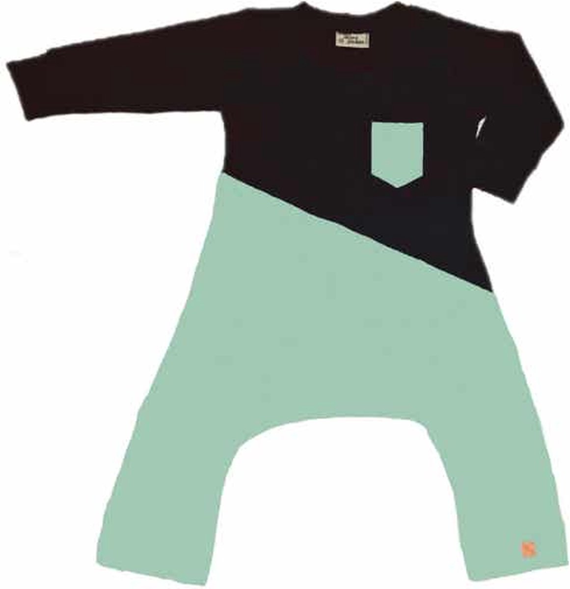 Onesie geschikt voor Pavlik, gipsbroek en Broek geschikt voor Pavlik, gipsbroek en spreidbroek Mint groen