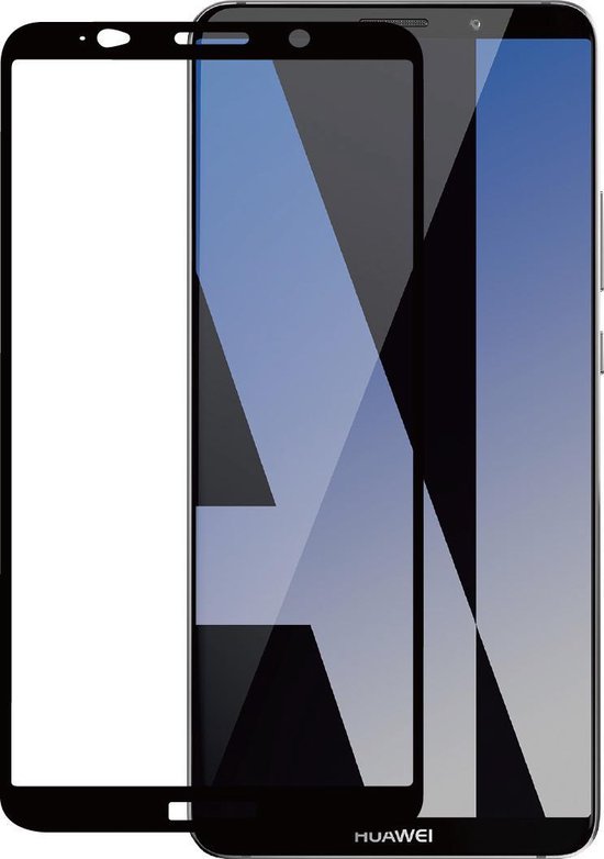 De volgende cassette Gemaakt van Azuri Tempered Glass flat RINOX ARMOR - zwarte frame - Huawei Mate 10 Pro |  bol.com