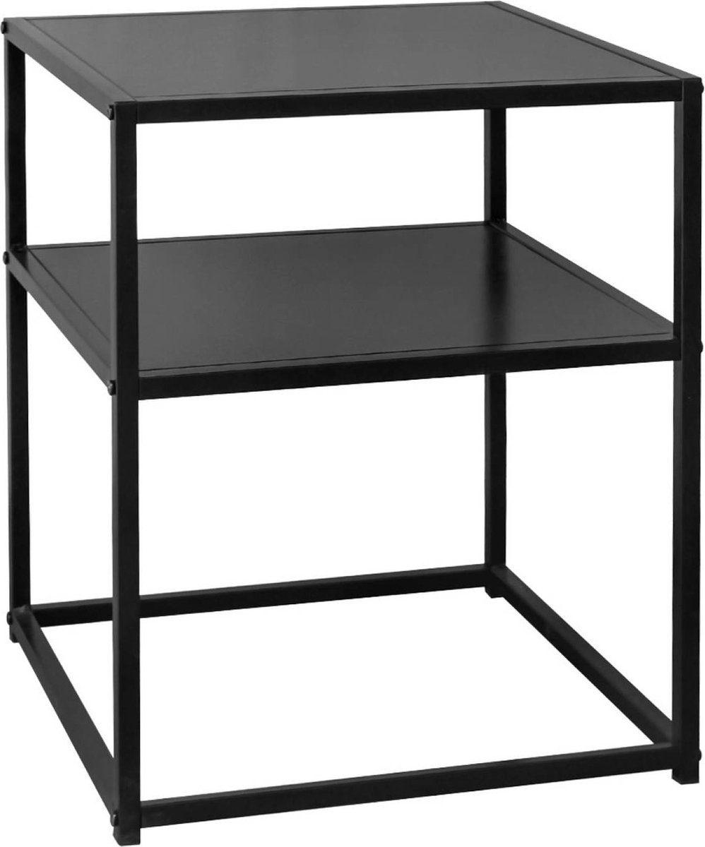 sweeek Nachtkastje, industrielle, l 43 x b 40 x h 52cm Zwart