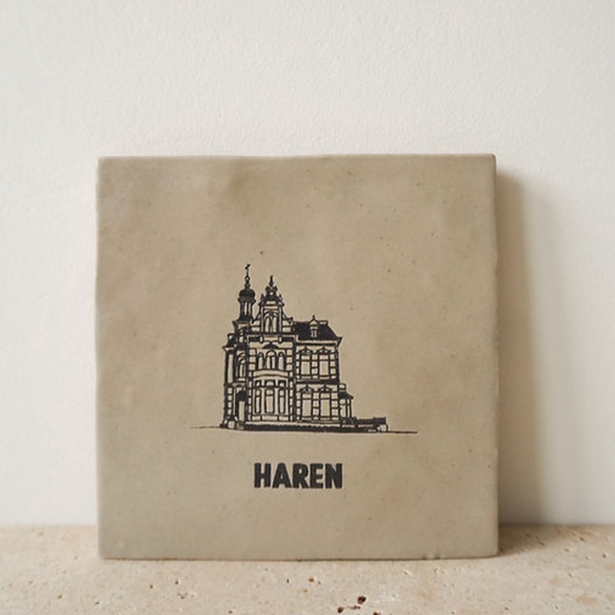 Tegeltje Haren - 't Huis de Wolf | Beige