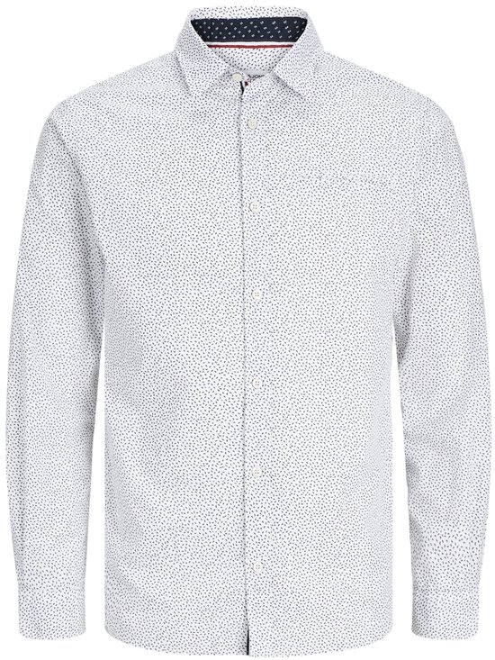 JACK&JONES JJEREMY DETAIL SHIRT LS NOOS Chemise Homme - Taille L