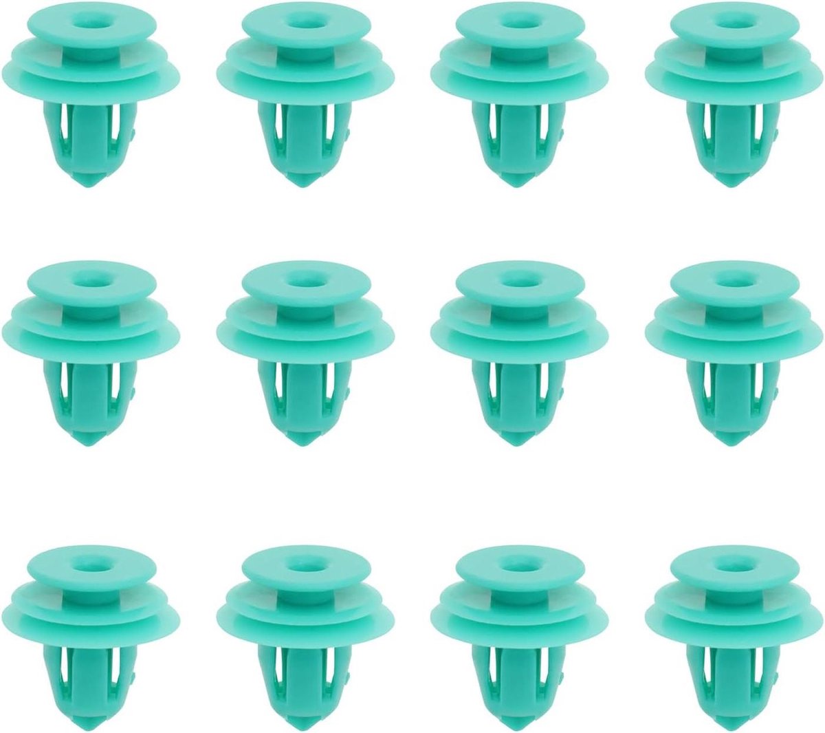 Image of 30 stuks binnenvoeringpaneel voor deur - Decoratieve clip - Beschermende deurpaneel bevestigingsclip - Compatibel met Honda Accord Civic Jazz en CR-V - Groen .