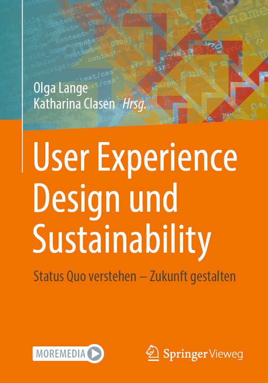 User Experience Design und Sustainability - cover