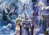 Anne Stokes - Puzzle Fantasy hivernale 1000 pièces