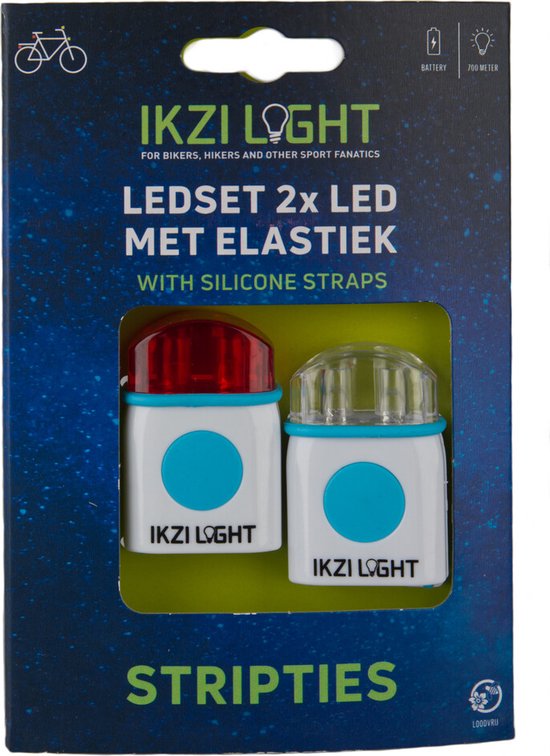 Ikzi mini Stripties - Verlichtingsset - Led - Wit — afbeelding 3