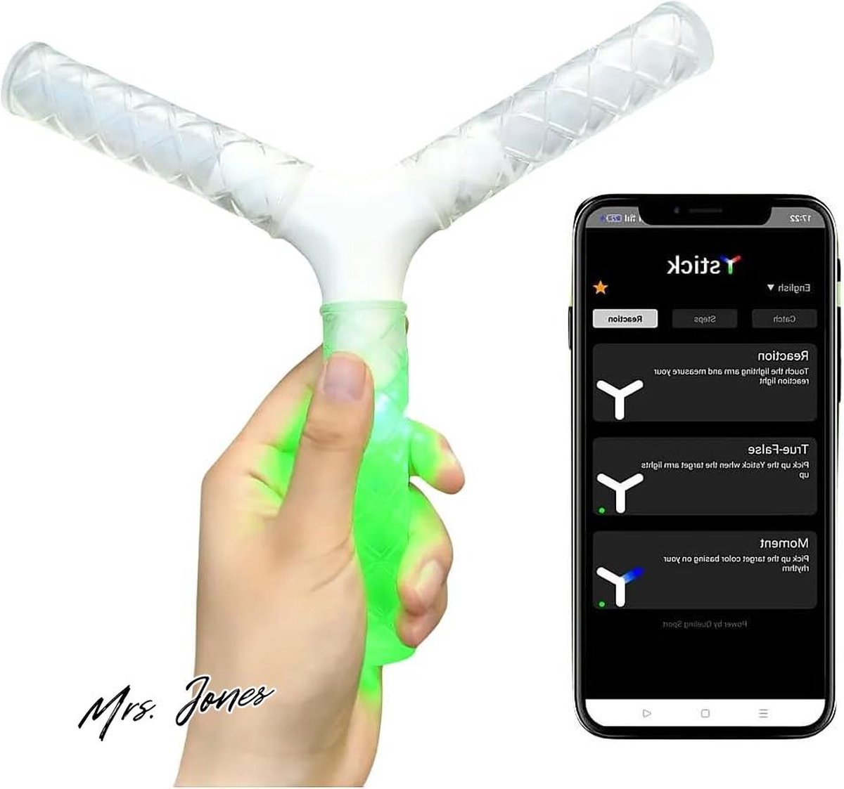 Mrs. Jones Smart Snelheid Training Reactie Vangst Trainer Hand-Eye Coördinatie Smart Reactie Stick voor Atleten - Verbeter Je Vaardigheden met Lubeby .