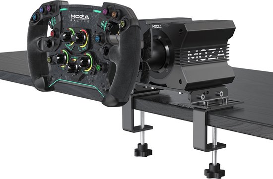 Moza Racing - RS12 Racing Wheel Base Clamp - Stevige Montagebeugel voor MOZA Direct Drive Bases van Moza Racing — afbeelding 3
