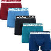 Heren Boxershorts - 5 Pack - Katoen - Effen - Mix - Maat L | Ondergoed Heren - Onderbroeken Heren