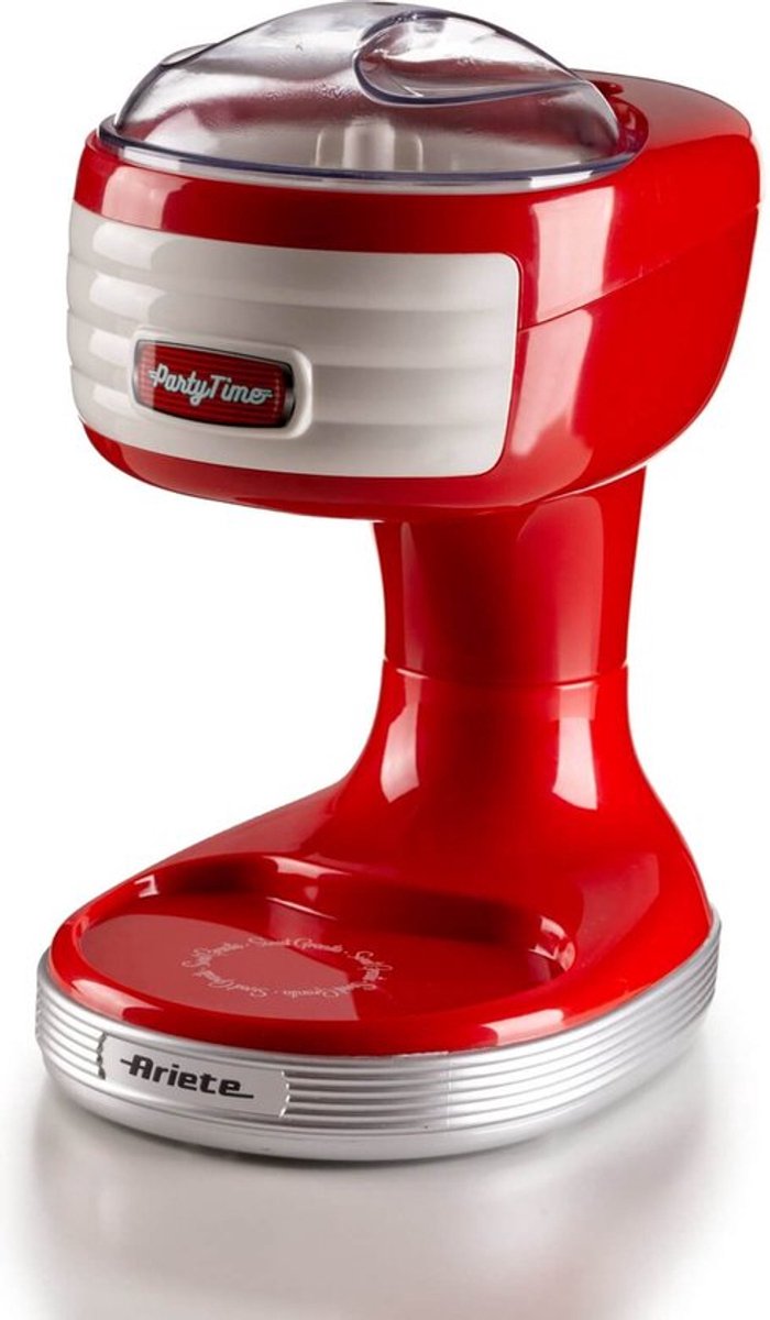 Ariete 0076/00- Ice Crusher - Party Time - 30 Watt - rood
