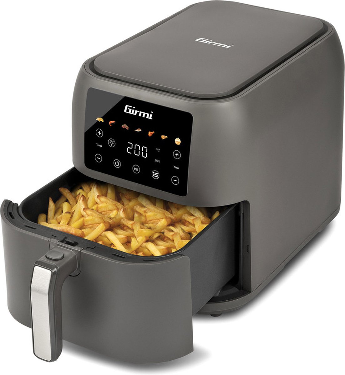 Girmi FG92 Single 8 L 1700 W Heteluchtfriteuse Grijs